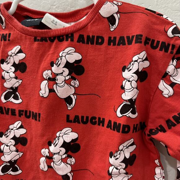 Zara Disney Minnie Mouse Sweatshirt - Picture 2 of 5